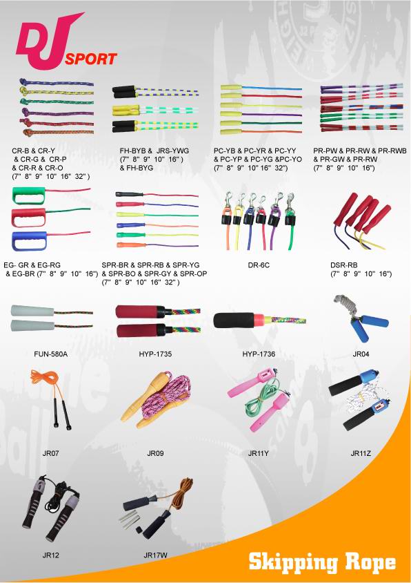 PC Polyster PR SPR Series Jumping Rope(PC-Y6C PR-6C SPR-6C )